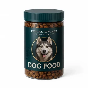 جار پلاستیکی مخصوص بسته بندی غذای حیوانات خانگی